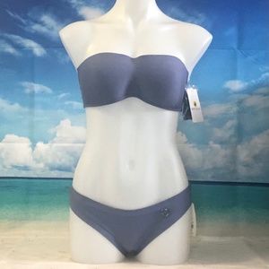 BODY GLOVE Swimsuit 2pc Bikini Push-Up Bra Size M